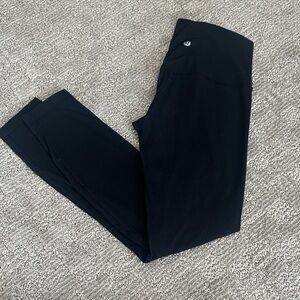 Lululemon Black Leggings Align Ribbed Size 2
